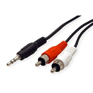 Audiokabel Klinke 3,5mm Stecker/2x Cinch Stecker ca. 10m