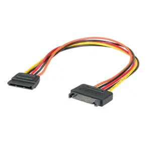 SATA Stromverlängerungskabel SATA Stromstecker 15pol/SATA Stromstecker 15pol 0,3m SATA Stromverlängerungskabel SATA Stromstecker 15pol/SATA Stromstecker 15pol 0,3m