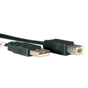 USB2.0 Notebook-Flachbandkabel Stecker A/Stecker B 1,8m