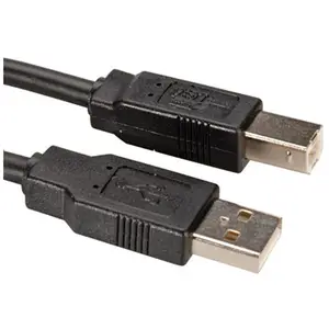 USB2.0 Kabel Stecker A/Stecker B schwarz 0.8m USB2.0 Kabel Stecker A/Stecker B schwarz 0.8m