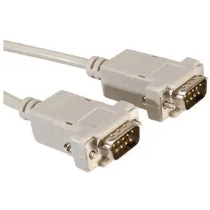 RS232 Kabel DB9 Buchse/Buchse D-Sub 9-pol. grau 1,8m RS232 Kabel DB9 Buchse/Buchse D-Sub 9-pol. grau 1,8m