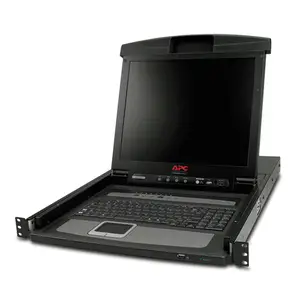 Rack schwarz 43,2cm (17'') TFT KVM-Konsole 1HE VGA und USB Kabel Rack schwarz 43,2cm (17'') TFT KVM-Konsole 1HE VGA und USB Kabel