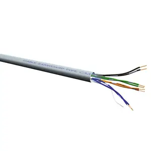 Patch cable RJ-45 U/UTP Cat6 grey 100m Patch cable RJ-45 U/UTP Cat6 grey 100m