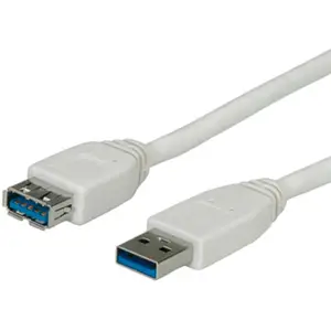 USB3.0 Kabel Type A Stecker/Buchse grau 1,8m USB3.0 Kabel Type A Stecker/Buchse grau 1,8m