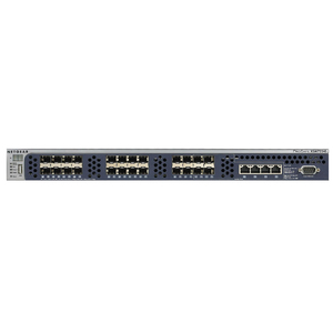 ProSafe XSM7224S Switch, 24ports, L2+, verwaltet, 24 x SFP+ + 4 x shared 10GBase-T, managebar, an Rack montierbar