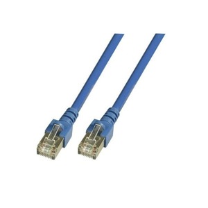 Patchkabel RJ-45 SF/UTP Cat5e blau 2m