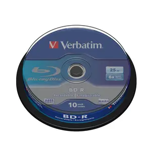 Blu-Ray Rohlinge BD-R 25GB 6fach 10er Pack Blu-Ray Rohlinge BD-R 25GB 6fach 10er Pack