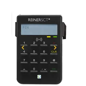 cyberJack RFID standard. nPA-Chipkartenleser (eID) Dual Interface sichere PIN-Eingabe Display BSI zertifiziert. NEU cyberJack RFID standard. nPA-Chipkartenleser (eID) Dual Interface sichere PIN-Eingabe Display BSI zertifiziert. NEU