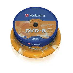 DVD-R Rohlinge 4,7GB 16fach scratch 25er Spindel DVD-R Rohlinge 4,7GB 16fach scratch 25er Spindel
