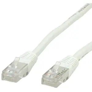 Patchkabel RJ-45 U/UTP Cat6 Weiß 0,3m Patchkabel RJ-45 U/UTP Cat6 Weiß 0,3m