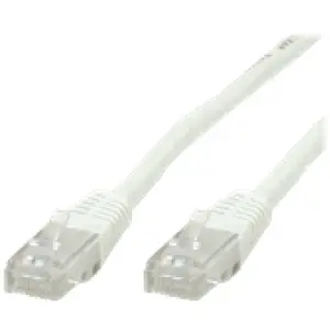 Patchkabel RJ-45 U/UTP Cat6 Weiß 1m Patchkabel RJ-45 U/UTP Cat6 Weiß 1m