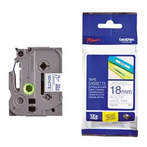 Bredher band TZE-243 18mmx8m blue to white Bredher band TZE-243 18mmx8m blue to white