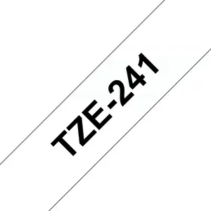 Farbband 18mm schwarz auf weiß für P-Touch 2420PC/9200DX Farbband 18mm schwarz auf weiß für P-Touch 2420PC/9200DX
