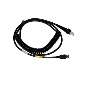 USB-Kabel für Honeywell 1200g/1900/1902 gedreht schwarz 5m