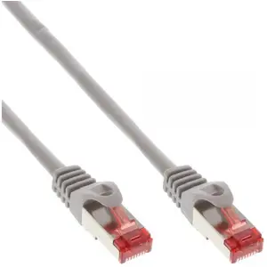 Patch Cable RJ-45 S/FTP Cat6 Grey 0,5 m Patch Cable RJ-45 S/FTP Cat6 Grey 0,5 m