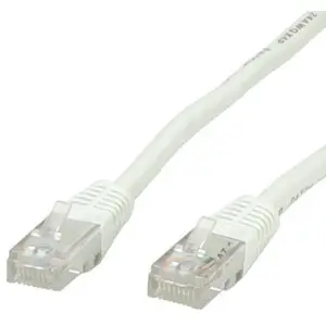 Patchkabel RJ-45 U/UTP Cat6 Weiß 7m Patchkabel RJ-45 U/UTP Cat6 Weiß 7m