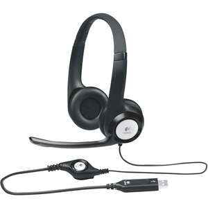 H390 USB Stereo Headset 2,8m, black