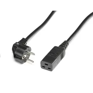 Netzkabel Schutzkontakt- IEC320-C19 16A Schwarz 3 m Netzkabel Schutzkontakt- IEC320-C19 16A Schwarz 3 m