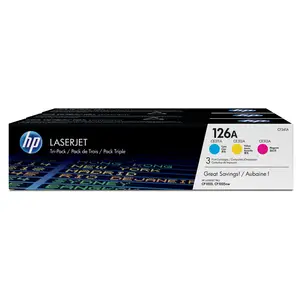 Toner CF341A ca. 1000 Seiten cyan, gelb, magenta Rainbow Kit Toner CF341A ca. 1000 Seiten cyan, gelb, magenta Rainbow Kit