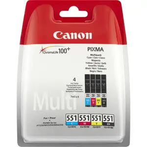 Ink Cartridge CLI-551 black/yellow/cyan/magenta Ink Cartridge CLI-551 black/yellow/cyan/magenta