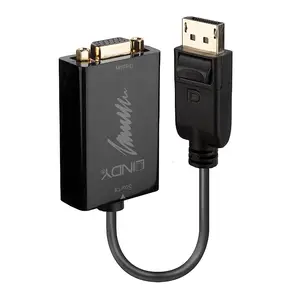 Adapter DisplayPort/VGA Stecker/Buchse 0,15 m Adapter DisplayPort/VGA Stecker/Buchse 0,15 m