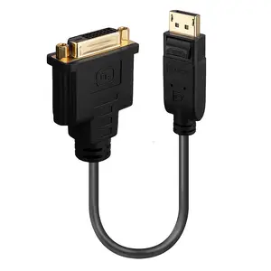 Adapter DisplayPort/DVI-D Stecker/Buchse 0,15 m Adapter DisplayPort/DVI-D Stecker/Buchse 0,15 m