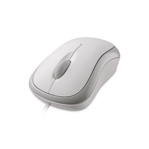 Basic Optical Mouse weiß 3 Tasten USB