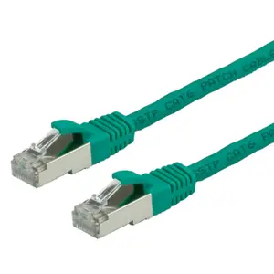 Patch Cable RJ-45 S/FTP Cat6 Green 2m Patch Cable RJ-45 S/FTP Cat6 Green 2m