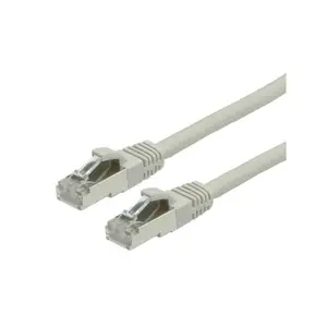 Patchkabel Cat6 RJ-45/RJ-45 Stecker/Stecker Grau 5m Patchkabel Cat6 RJ-45/RJ-45 Stecker/Stecker Grau 5m