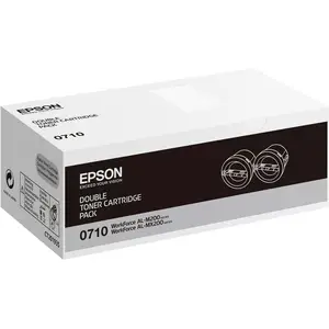 Toner C13S050710 ca. 2500 pages black Twinpack Toner C13S050710 ca. 2500 pages black Twinpack