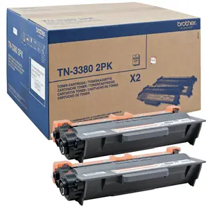 Toner TN3380 je 8000 Seiten schwarz Twin Pack Toner TN3380 je 8000 Seiten schwarz Twin Pack