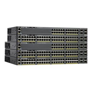 Catalyst 2960X-24TS-L Gigabit Ethernet Switch 24ports + 4x Gigabit SFP 1HE