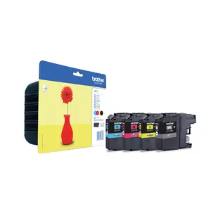 LC121 Value Pack Tinte ca. 600 Seiten schwarz/gelb/cyan/magenta LC121 Value Pack Tinte ca. 600 Seiten schwarz/gelb/cyan/magenta