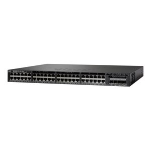 Catalyst 3650 Switch managed 48x10/100/1000 (PoE+) +4xSFP Desktop an Rack montierbar PoE+