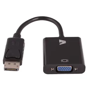 Adapter DisplayPort zu VGA Stecker/Buchse Schwarz 0,2 m Adapter DisplayPort zu VGA Stecker/Buchse Schwarz 0,2 m