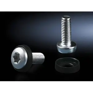 Innensechsrundschraube = Torx M6x16mm mit Kunststoffscheibe VE 50 Stk Innensechsrundschraube = Torx M6x16mm mit Kunststoffscheibe VE 50 Stk