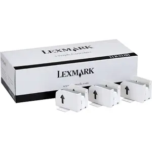 Heftklammerkassette Optra T620/622/C910 3 Kassetten ¹ 3.000 Kl. Heftklammerkassette Optra T620/622/C910 3 Kassetten ¹ 3.000 Kl.