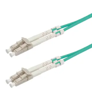 LWL Duplexkabel 50/125µm LC/LC türkis 15m LWL Duplexkabel 50/125µm LC/LC türkis 15m
