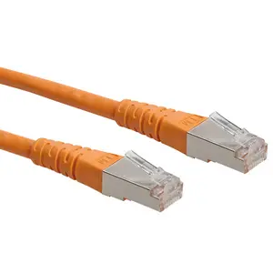 Patchkabel RJ-45 S/FTP Cat6 Orange 2 m Patchkabel RJ-45 S/FTP Cat6 Orange 2 m