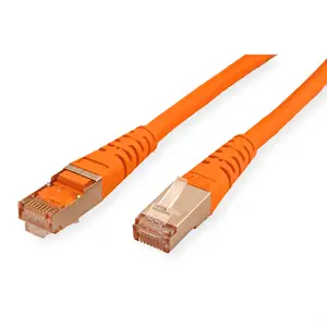 Patchkabel Cat6 RJ-45/RJ-45 Stecker/Stecker Orange 1m Patchkabel Cat6 RJ-45/RJ-45 Stecker/Stecker Orange 1m