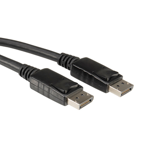 DisplayPort Kabel DisplayPort/DisplayPort Stecker/Stecker Schwarz 1m