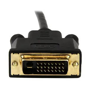 Anschlusskabel DisplayPort Stecker/DVI Stecker schwarz 3m Anschlusskabel DisplayPort Stecker/DVI Stecker schwarz 3m