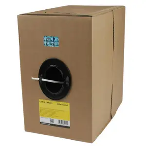 Bulkware Cat5e UTP CMR Riser Volldraht Netzwerkkabel Weiß 304,9m Bulkware Cat5e UTP CMR Riser Volldraht Netzwerkkabel Weiß 304,9m