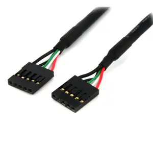 USB Verlängerung intern 5 pol IDC/IDC Stecker/Stecker 0,60cm USB Verlängerung intern 5 pol IDC/IDC Stecker/Stecker 0,60cm
