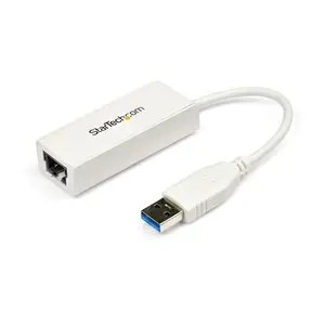StarTech USB 3.0 to Gigabit Ethernet adaptor white StarTech USB 3.0 to Gigabit Ethernet adaptor white