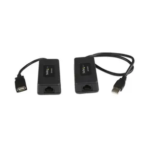 StarTech 1-Port USB over Ethernet Extenof the Cat5/Cat6 up to 40m StarTech 1-Port USB over Ethernet Extenof the Cat5/Cat6 up to 40m