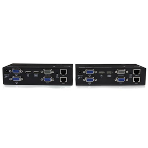 StarTech USB Dual VGA KVM Extender Cat5