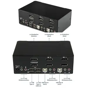 DisplayPort USB KVM Switch 2 Port DisplayPort USB KVM Switch 2 Port