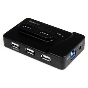 6-Port USB Hub 2x USB3.0/2xUSB 3.0 schwarz 6-Port USB Hub 2x USB3.0/2xUSB 3.0 schwarz