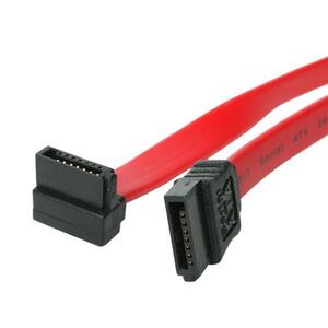 Serielles ATA-Kabel rechts gewinkelt SATA/SATA Stecker/Stecker Rot 0,91m